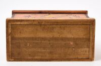 Small Paint Decorated Chest - 5