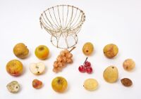 Stone Fruit with Wire Basket and Reverse Glass Portrait - 2