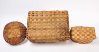 Three Northeastern Woodland Splint Baskets - 3