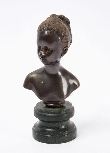 Bronze Bust of Louise Brongniart