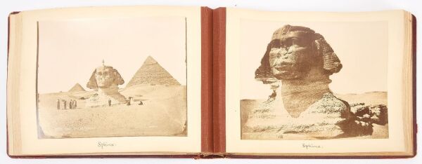 Early Travel Photograph Album of Egypt and Constantinople