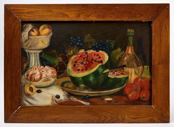 Still Life Painting of Fruits