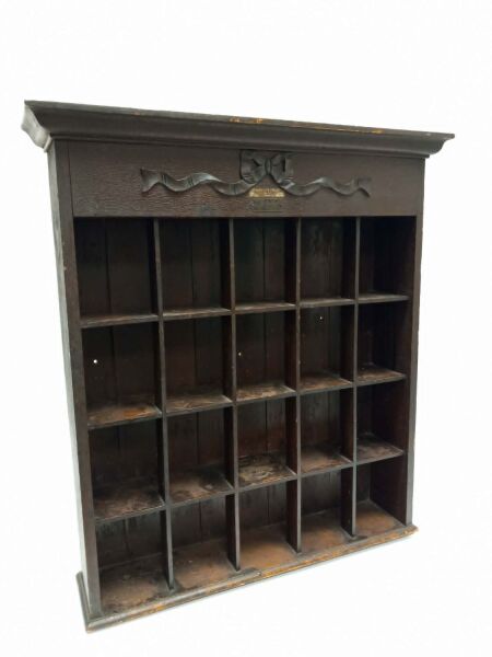 August Kern Barber Supply Shaving Mug Cupboard
