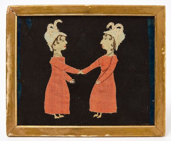 Folk Art Fabric Picture