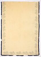 Embroidered Blanket with Fringe - 2