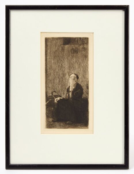 Kathe Kollwitz - 'At the Church Wall'