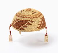 Northwest Coast Cap with Ornaments - 2