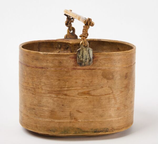 Early Inuit Handled Bucket