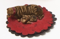 Two Pen Wipes, Pin Cushion and Stuffed Piglet Pin Cushion - 3