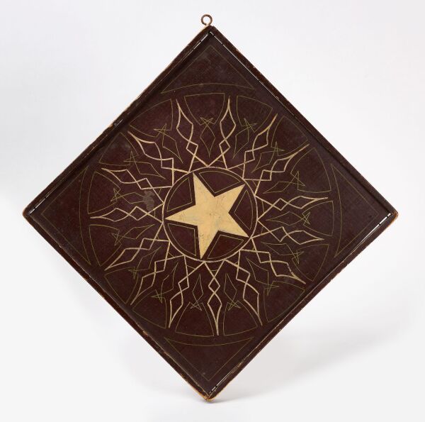 Star Gameboard with Checkers