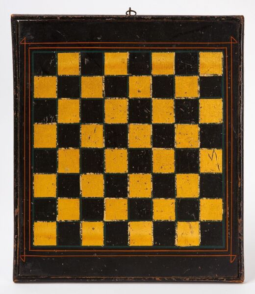 Parcheesi Gameboard with Checkers