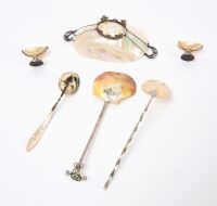 Filigree and Silver-Mounted Caviar Service - 2