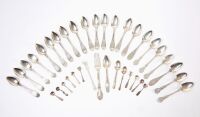 Mixed Group of Antique Sterling Silver Utensils