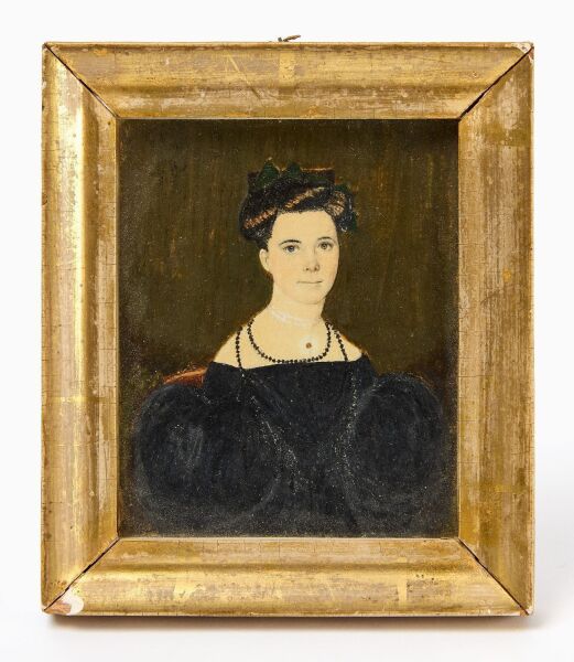 John Blunt - Miniature Portrait of a Lady
