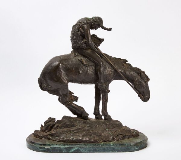 End of the Trail Bronze Sculpture