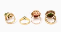 Four 14k Gold Rings - 2