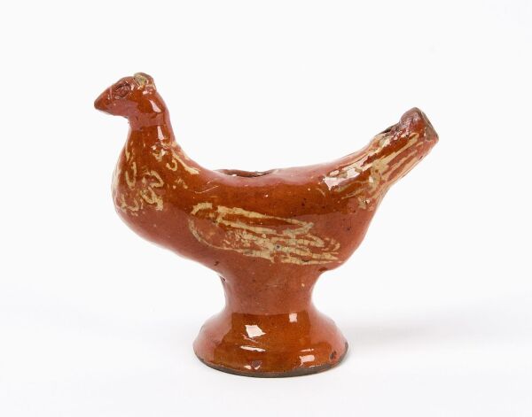 Redware Bird Whistle