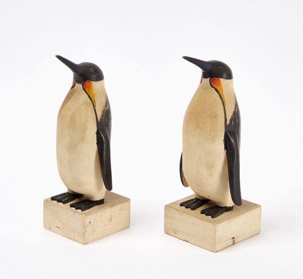 Pair of Charles Hart Penguins