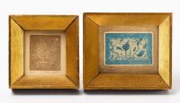 Minna Wright Citron - Two Small Untitled Etchings