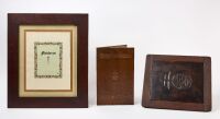 Roycroft 'Fletcherize' Artwork, Desk Items, and Lamp Bases - 2