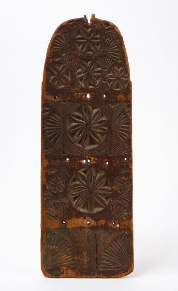 Early Carved Spoon Rack Board