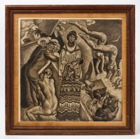 Eugene Savage - Mural Study, 1935