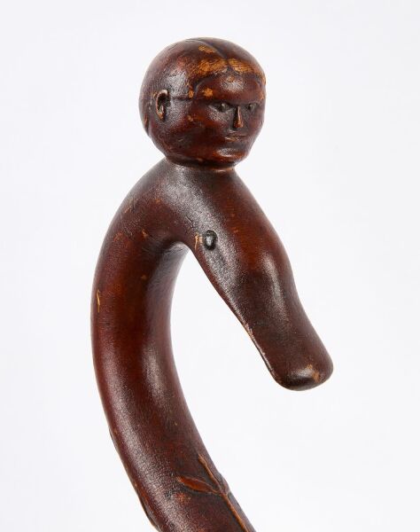 Folk Art Walking Stick