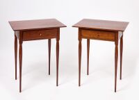 Pair of Shaker Inspired Canterbury Side Tables
