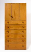 Shaker Storage Cabinet Over Drawers