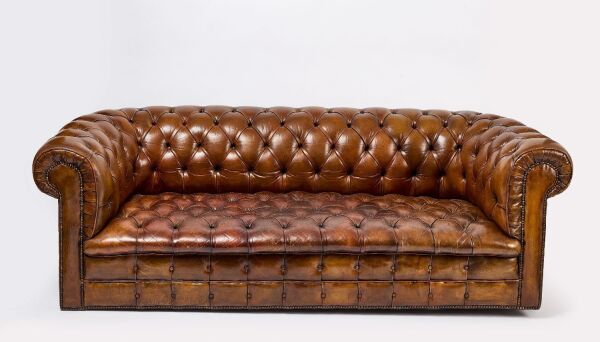 Leather Chesterfield Sofa