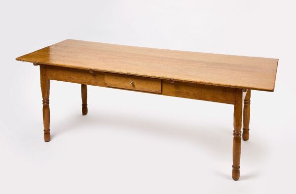 Oak Farmhouse Dining Table