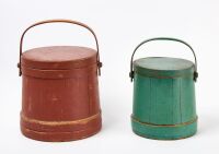 Two Painted Firkins - 2