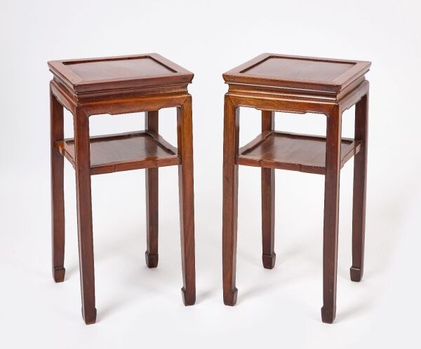Pair of Qing Dynasty Side Tables
