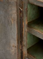Painted Hanging Pine Cupboard - 5