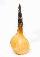 Northwest Coast Horn Effigy Spoon