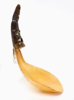 Northwest Coast Horn Effigy Spoon - 2