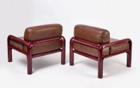 Pair of Gae Aulenti for Knoll Armchairs - 2