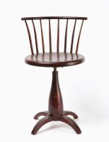 Rare Shaker Revolving Chair