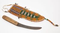 Native American Plains Knife Sheath - 4