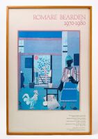 Signed Romare Howard Bearden Poster
