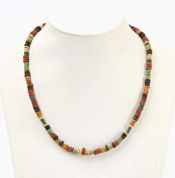 Sumerian Faience Beaded Necklace