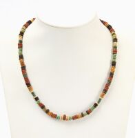 Sumerian Faience Beaded Necklace