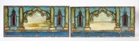 Two Tiffany Studios Leaded Glass Panels - 2