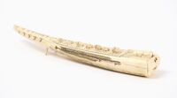 Inuit Scrimshaw Tusk Cribbage Board - 4