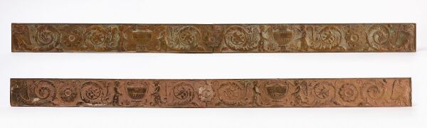 Two Pairs of Architectural Bronze Panels