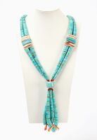 Native American Turquoise Stack Necklace