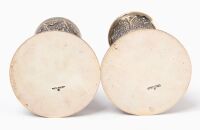 Pair of Sterling Repousse Candlesticks - 3