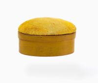 Miniature Shaker Box in Chrome Yellow with Pin Cushion Top - 3
