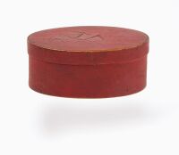 Miniature Shaker Box in Red Paint - 2