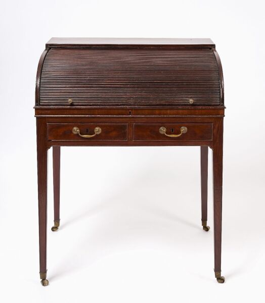 Tambour Front Regency Desk